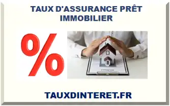 TAUX D'ASSURANCE PRÊT IMMOBILIER 2026-2027