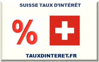 SUISSE TAUX D’INTÉRÊT 2026-2027
